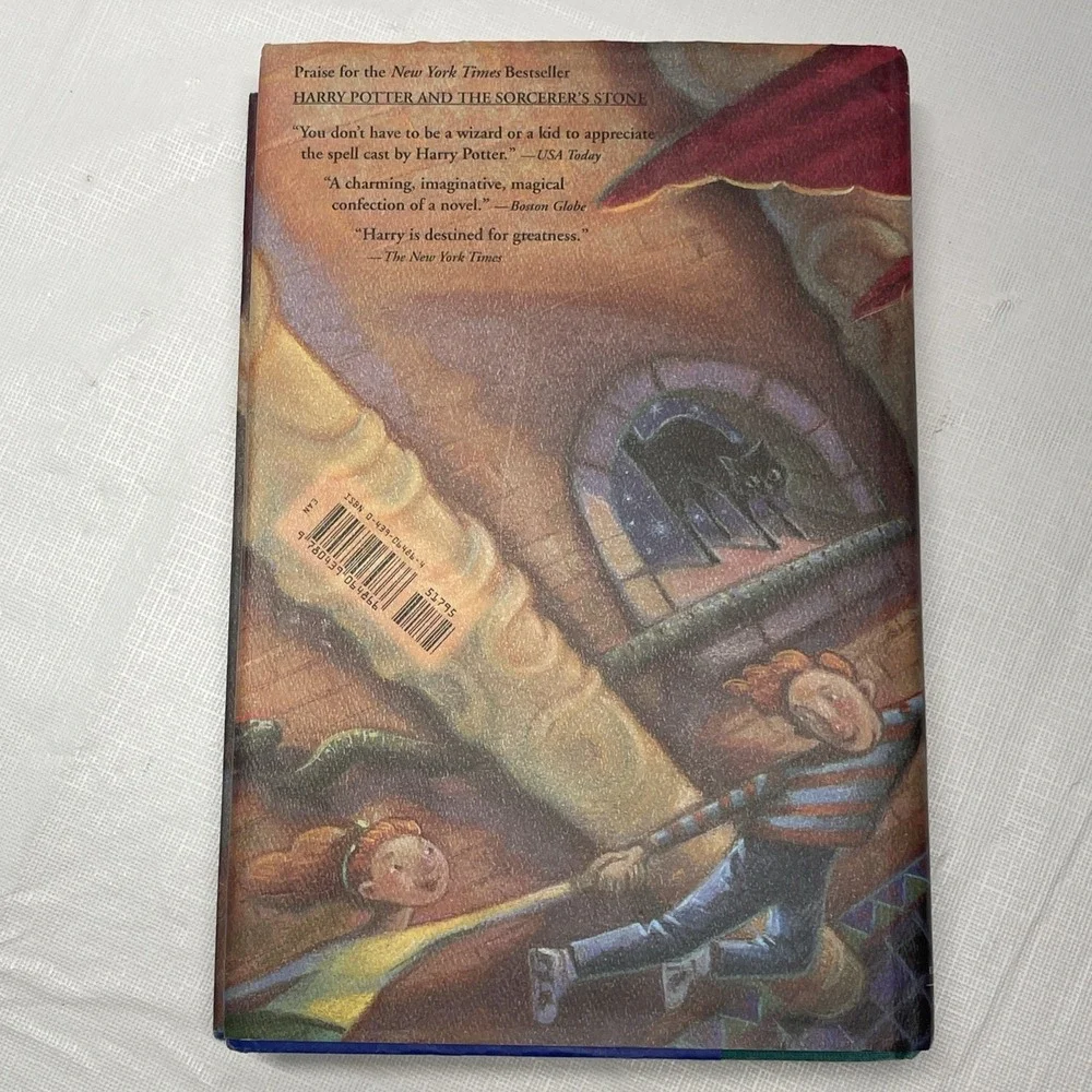 HP Chamber of Secrets TRUE 1st Print First American Ed HC DJ 1999‎
